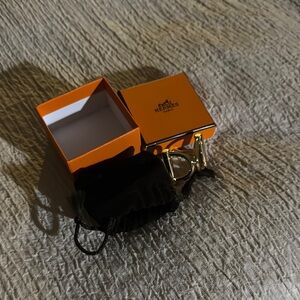 Hermes Double Mors scarf 90 ring